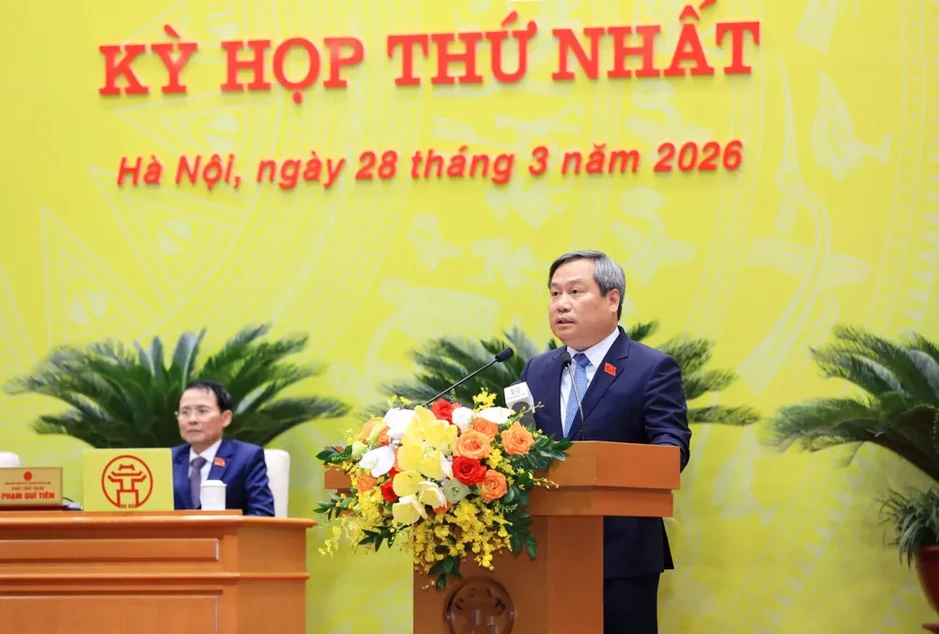 Đồng chí Vũ Đại Thắng được bầu giữ chức Chủ tịch UBND TP Hà Nội khóa XVII Đồng chí Vũ Đại Thắng được bầu giữ chức Chủ tịch UBND TP Hà Nội khóa XVII