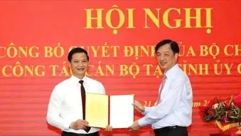 Đồng chí Vương Quốc Tuấn giữ chức Bí thư Tỉnh ủy Quảng Trị