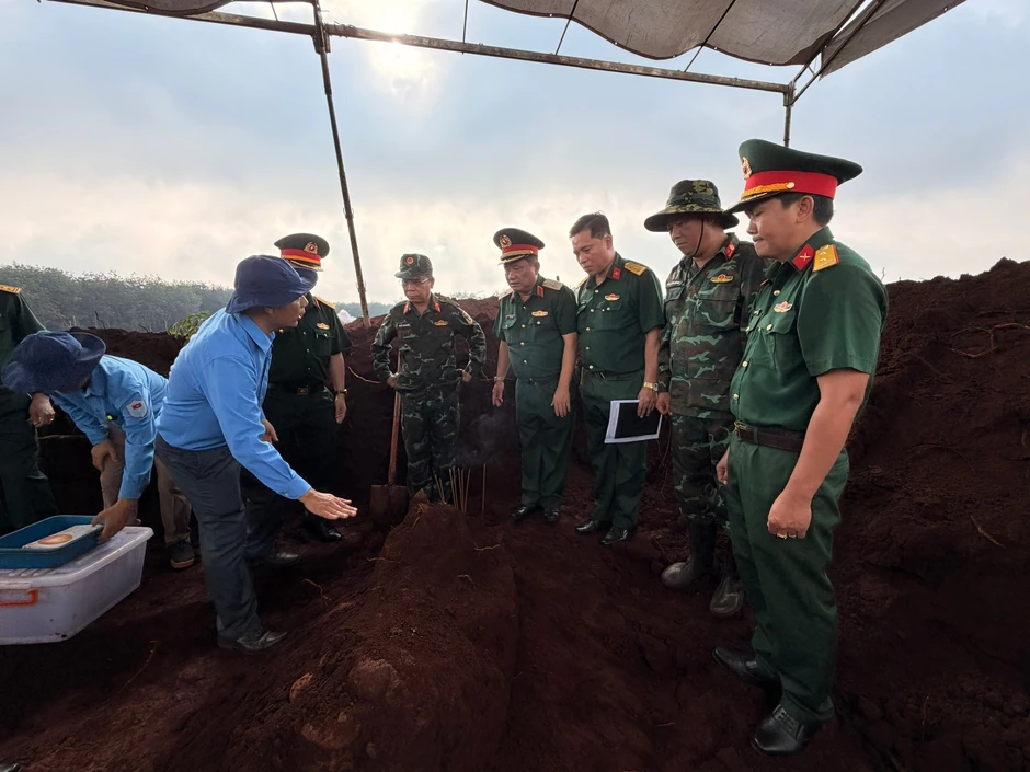 Đồng Nai: Tập trung cao độ tìm kiếm, sẵn sàng đưa các liệt sĩ về với gia đình, đồng đội