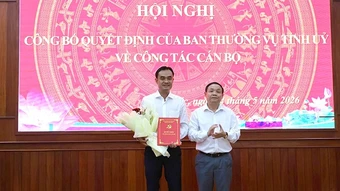 Đồng Tháp: Giám đốc Sở Nội vụ được điều động, chỉ định giữ chức Bí thư Sa Đéc