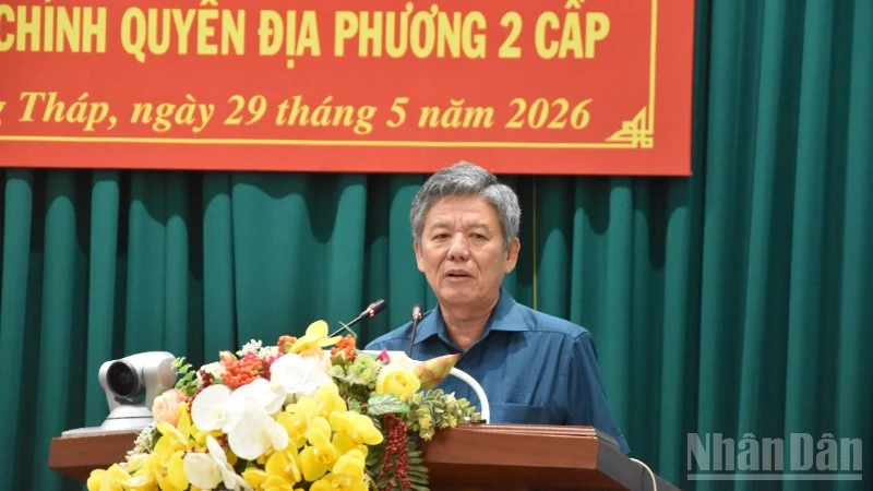 Đồng Tháp khắc phục những khó khăn, vướng mắc vận hành mô hình chính quyền địa phương 2 cấp Đồng Tháp khắc phục những khó khăn, vướng mắc vận hành mô hình chính quyền địa phương 2 cấp