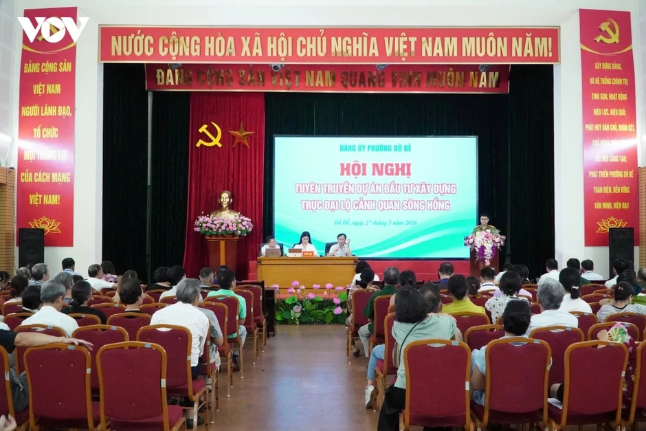 Dự án Đại lộ sông Hồng: Chính quyền lắng nghe tâm tư người dân