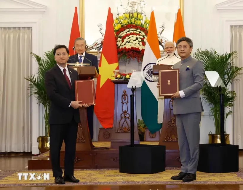 Đưa quan hệ Đối tác Chiến lược toàn diện tăng cường Việt Nam-Ấn Độ sang giai đoạn mới Đưa quan hệ Đối tác Chiến lược toàn diện tăng cường Việt Nam-Ấn Độ sang giai đoạn mới