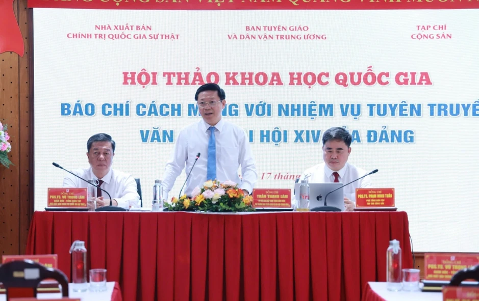 Đưa Văn kiện Đại hội XIV vào cuộc sống bằng sức mạnh của báo chí Đưa Văn kiện Đại hội XIV vào cuộc sống bằng sức mạnh của báo chí