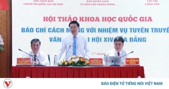 Đưa Văn kiện Đại hội XIV vào cuộc sống bằng sức mạnh của báo chí