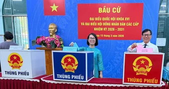 Gần 76,2 triệu cử tri cả nước đi bầu cử, đạt tỷ lệ 99,68%