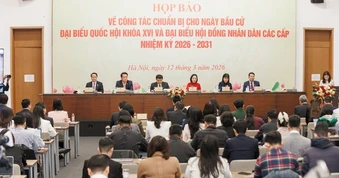 Gần 79 triệu cử tri tham gia bầu cử đại biểu Quốc hội khóa XVI