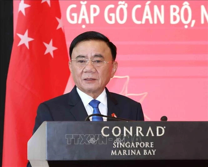 Gắn kết cộng đồng người Việt Nam tại Singapore để góp phần đưa quan hệ hai nước đi vào chiều sâu