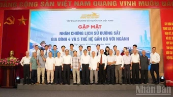 Gặp gỡ, tri ân những chứng nhân lịch sử ngành đường sắt