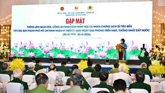 Gặp mặt các cán bộ, tướng lĩnh Quân đội, Công an nhân dân nghỉ hưu