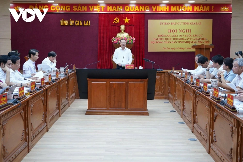 Gia Lai công bố kết quả bầu cử