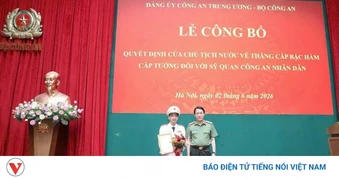 Giám đốc Công an tỉnh Sơn La được phong cấp bậc hàm Thiếu tướng
