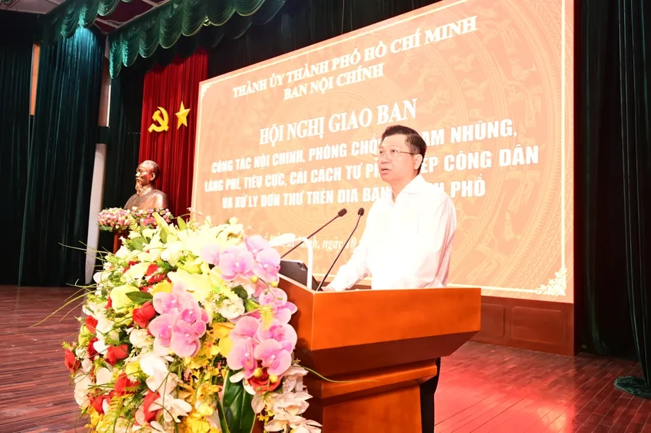 Giao ban quán triệt quan điểm, chủ trương, yêu cầu trọng tâm đối với công tác nội chính Giao ban quán triệt quan điểm, chủ trương, yêu cầu trọng tâm đối với công tác nội chính