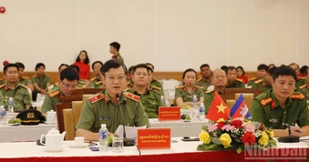 Giữ vững thế trận an ninh, củng cố tuyến biên giới hòa bình, hữu nghị, hợp tác