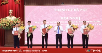 Hà Nội bổ nhiệm, điều động nhiều cán bộ lãnh đạo chủ chốt