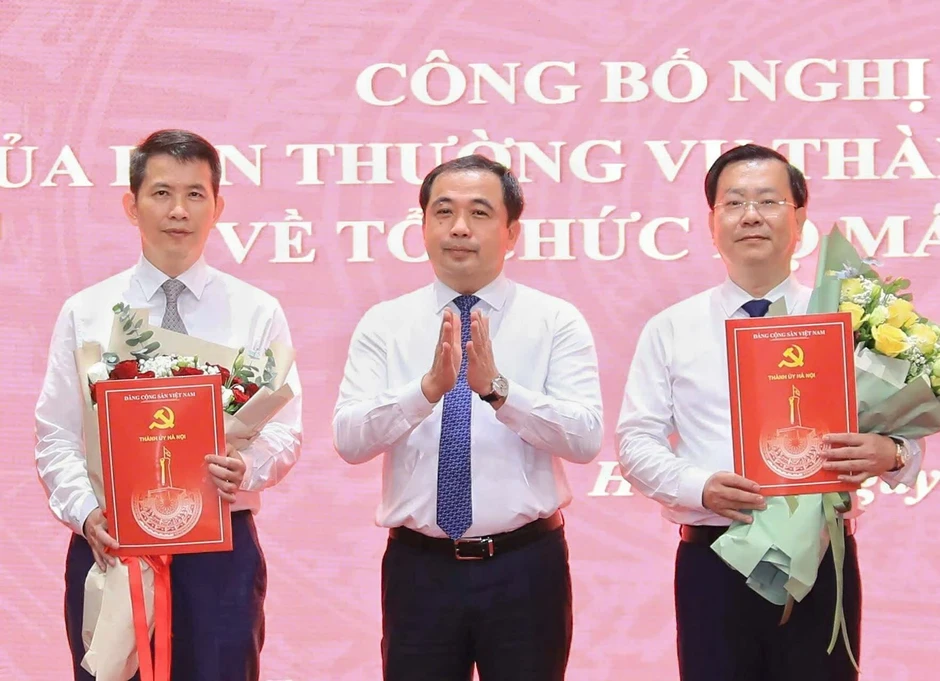 Hà Nội công bố nhiều giám đốc sở, ngành và bí thư xã, phường Hà Nội công bố nhiều giám đốc sở, ngành và bí thư xã, phường