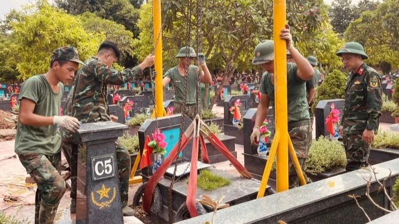 Hà Nội đẩy nhanh tiến độ lấy mẫu hài cốt liệt sĩ Hà Nội đẩy nhanh tiến độ lấy mẫu hài cốt liệt sĩ