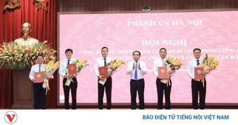 Hà Nội điều động, bổ nhiệm loạt cán bộ chủ chốt