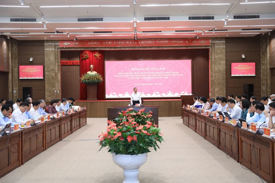 Hà Nội phải tạo đột phá trong 6 tháng cuối năm để đạt mục tiêu tăng trưởng Hà Nội phải tạo đột phá trong 6 tháng cuối năm để đạt mục tiêu tăng trưởng