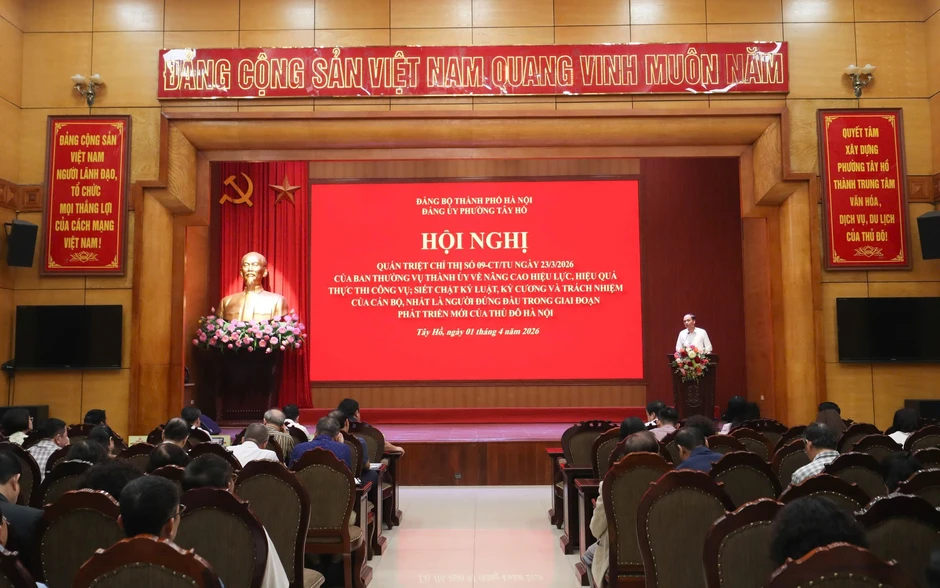 Hà Nội: Quyết tâm siết chặt kỷ luật, kỷ cương và nâng cao hiệu quả công vụ tại Tây Hồ Hà Nội: Quyết tâm siết chặt kỷ luật, kỷ cương và nâng cao hiệu quả công vụ tại Tây Hồ