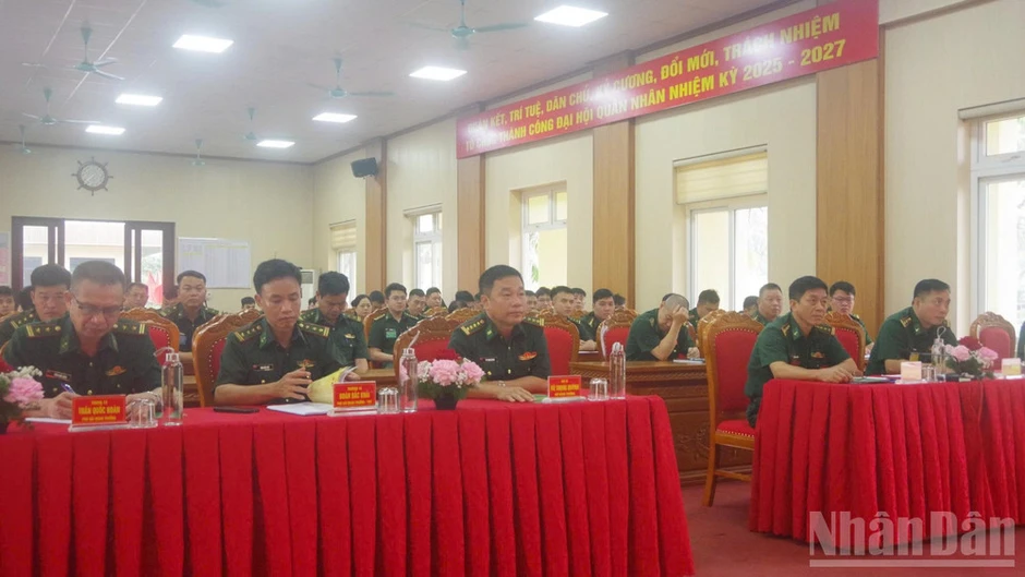 Hải đoàn Biên phòng 38 tổ chức Hội thi báo cáo viên giỏi năm 2026
