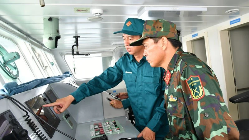 Hải đội dân quân thường trực An Giang sẵn sàng cho hội thi tàu tốt Hải đội dân quân thường trực An Giang sẵn sàng cho hội thi tàu tốt