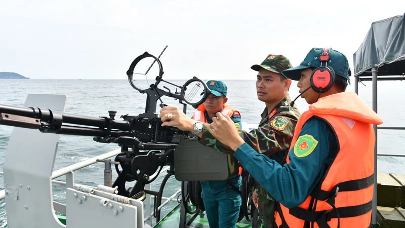 Hải đội dân quân thường trực An Giang sẵn sàng cho hội thi tàu tốt Hải đội dân quân thường trực An Giang sẵn sàng cho hội thi tàu tốt