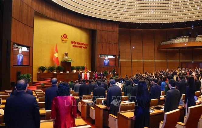Hình ảnh Lễ tuyên thệ nhậm chức của Chủ tịch nước Tô Lâm Hình ảnh Lễ tuyên thệ nhậm chức của Chủ tịch nước Tô Lâm