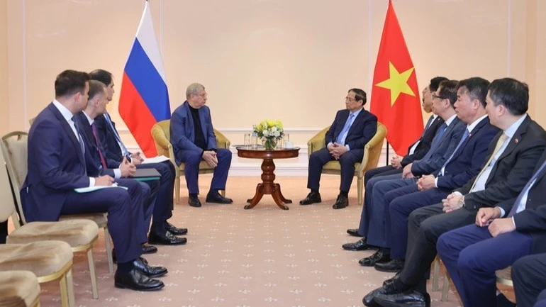 Hoan nghênh tập đoàn tư nhân lớn nhất Nga đầu tư vào Việt Nam Hoan nghênh tập đoàn tư nhân lớn nhất Nga đầu tư vào Việt Nam