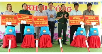 Hoạt động nghĩa tình của Ủy ban MTTQ Việt Nam TPHCM tại Tây Ninh