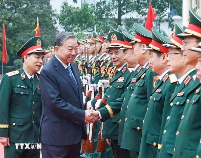 Học viện Kỹ thuật quân sự phát huy mạnh mẽ tinh thần 'Đoàn kết, bản lĩnh; đổi mới, sáng tạo; trí tuệ, phát triển' Học viện Kỹ thuật quân sự phát huy mạnh mẽ tinh thần 'Đoàn kết, bản lĩnh; đổi mới, sáng tạo; trí tuệ, phát triển'