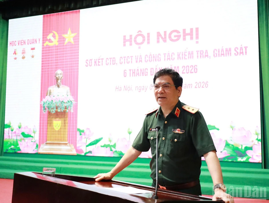 Học viện Quân y bám sát nhiệm vụ, triển khai toàn diện hoạt động công tác đảng, công tác chính trị Học viện Quân y bám sát nhiệm vụ, triển khai toàn diện hoạt động công tác đảng, công tác chính trị