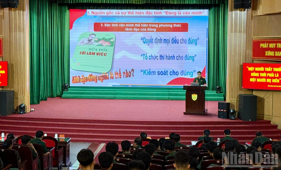 Học viện Quân y tổ chức Hội thi Báo cáo viên giỏi năm 2026 Học viện Quân y tổ chức Hội thi Báo cáo viên giỏi năm 2026