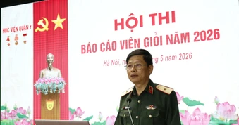 Học viện Quân y tổ chức Hội thi Báo cáo viên giỏi năm 2026