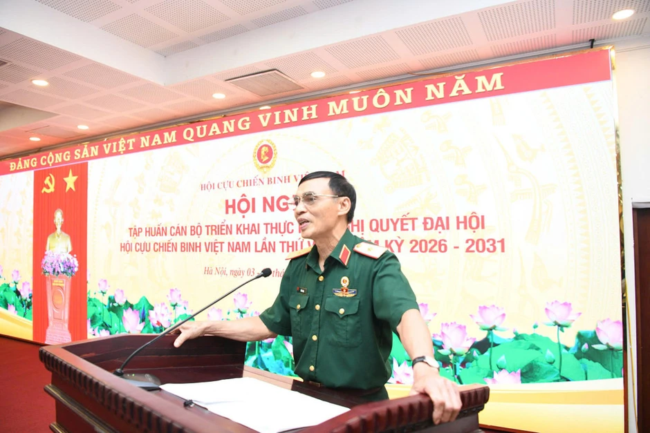 Hội Cựu chiến binh Việt Nam tập huấn cán bộ chủ chốt triển khai Nghị quyết Đại hội Hội Cựu chiến binh Việt Nam tập huấn cán bộ chủ chốt triển khai Nghị quyết Đại hội