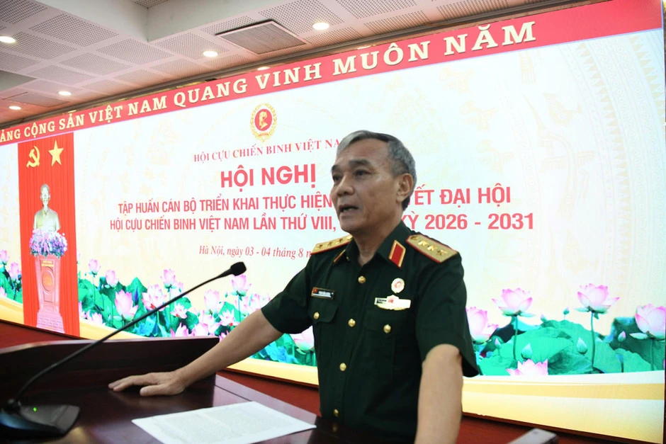 Hội Cựu chiến binh Việt Nam tập huấn cán bộ chủ chốt triển khai Nghị quyết Đại hội Hội Cựu chiến binh Việt Nam tập huấn cán bộ chủ chốt triển khai Nghị quyết Đại hội