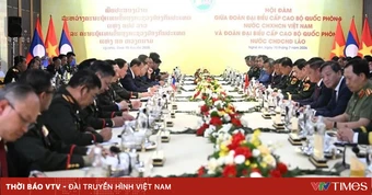 Hội đàm cấp cao Quốc phòng hai nước Việt Nam - Lào tại Nghệ An