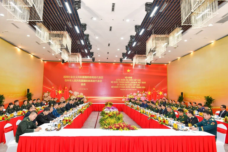 Hội đàm giữa hai Bộ trưởng Quốc phòng Việt Nam-Trung Quốc Hội đàm giữa hai Bộ trưởng Quốc phòng Việt Nam-Trung Quốc