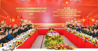 Hội đàm giữa hai Bộ trưởng Quốc phòng Việt Nam-Trung Quốc