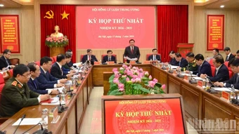 Hội đồng Lý luận Trung ương khai mạc kỳ họp thứ nhất