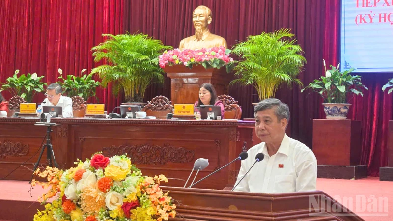 Hội đồng nhân dân thành phố Cần Thơ tiếp xúc cử tri sau Kỳ họp thứ 3 Hội đồng nhân dân thành phố Cần Thơ tiếp xúc cử tri sau Kỳ họp thứ 3