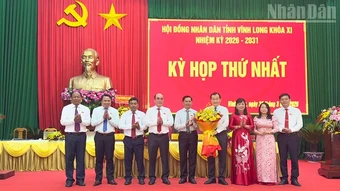 Hội đồng nhân dân tỉnh Vĩnh Long thống nhất cao các chức danh chủ chốt của tỉnh