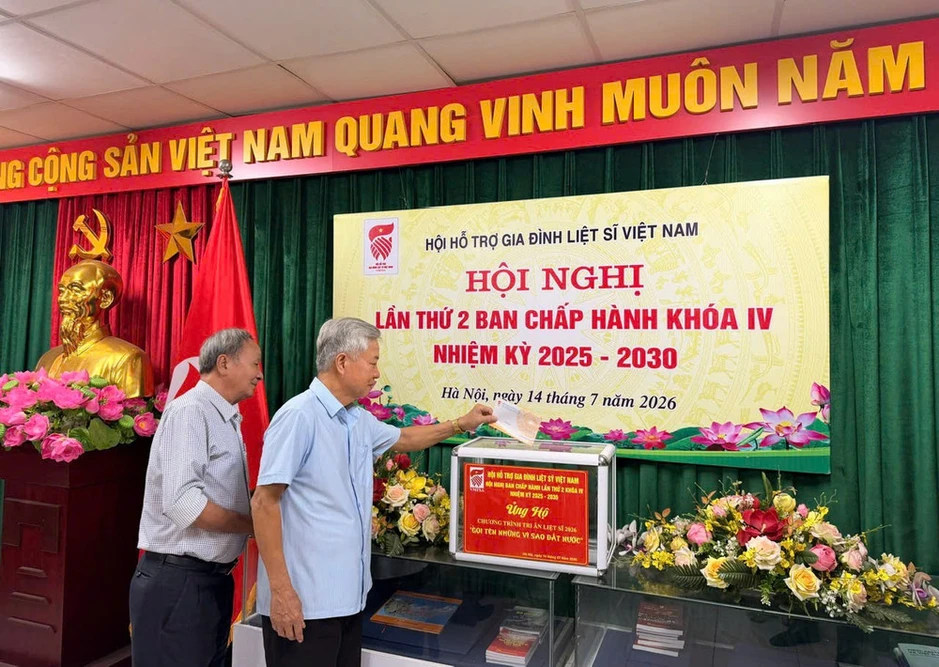 Hội Hỗ trợ gia đình liệt sĩ Việt Nam huy động gần 20 tỷ đồng cho hoạt động tri ân trong 6 tháng đầu năm Hội Hỗ trợ gia đình liệt sĩ Việt Nam huy động gần 20 tỷ đồng cho hoạt động tri ân trong 6 tháng đầu năm