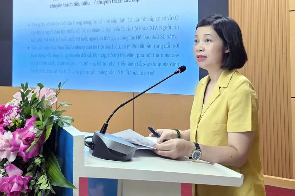 Hội LHPN Việt Nam thông tin về 2 giải thưởng lớn dịp kỷ niệm 96 năm thành lập hội
