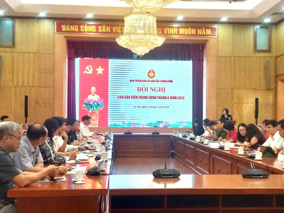 Hội nghị báo cáo viên Trung ương tháng 6 năm 2026