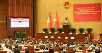 Hội nghị toàn quốc quán triệt Nghị quyết Hội nghị lần thứ hai Ban Chấp hành Trung ương Đảng khóa XIV