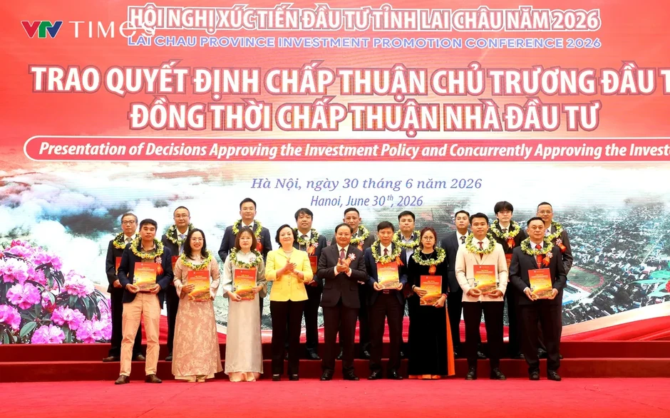 Hội nghị Xúc tiến đầu tư tỉnh Lai Châu 2026: Bước ngoặt mở ra chu kỳ phát triển mới Hội nghị Xúc tiến đầu tư tỉnh Lai Châu 2026: Bước ngoặt mở ra chu kỳ phát triển mới