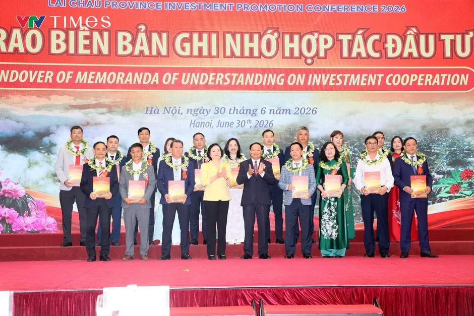 Hội nghị Xúc tiến đầu tư tỉnh Lai Châu 2026: Bước ngoặt mở ra chu kỳ phát triển mới Hội nghị Xúc tiến đầu tư tỉnh Lai Châu 2026: Bước ngoặt mở ra chu kỳ phát triển mới
