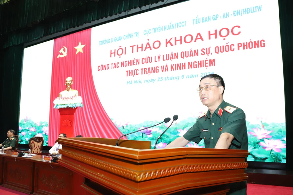 Hội thảo “Công tác nghiên cứu lý luận quân sự, quốc phòng - Thực trạng và kinh nghiệm” nhận được hơn 120 bài tham luận Hội thảo “Công tác nghiên cứu lý luận quân sự, quốc phòng - Thực trạng và kinh nghiệm” nhận được hơn 120 bài tham luận