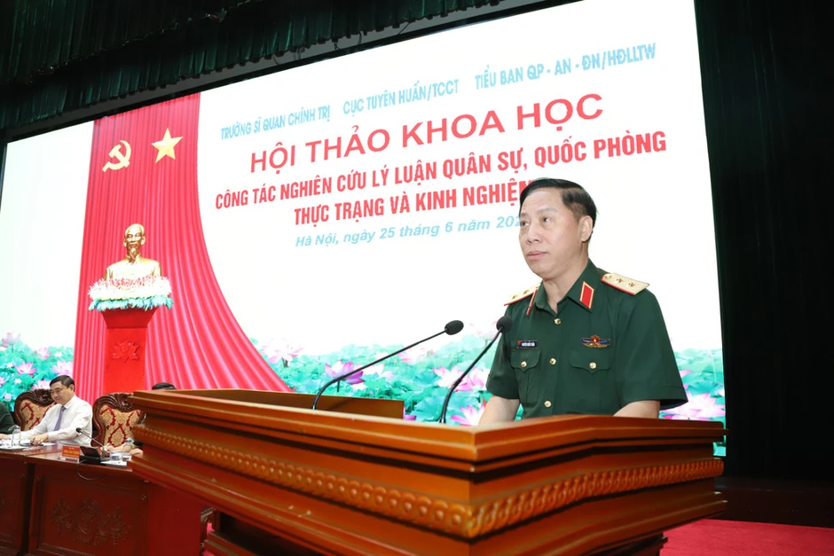 Hội thảo “Công tác nghiên cứu lý luận quân sự, quốc phòng - Thực trạng và kinh nghiệm” nhận được hơn 120 bài tham luận Hội thảo “Công tác nghiên cứu lý luận quân sự, quốc phòng - Thực trạng và kinh nghiệm” nhận được hơn 120 bài tham luận
